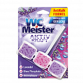 Блок туалетный для унитаза WC Meister аромат Lavendel, 45г