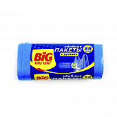 Мешки для мусора Big City HD с ручками, 35л 30шт 50*70см синие