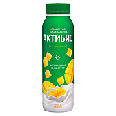 Биойогурт питьевой АктиБио манго яблоко 1,5%, 260г