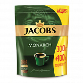 Кофе растворимый Jacobs Monarch сублимированный, 400г