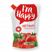 Кетчуп I'm Happy Томатный, 250г