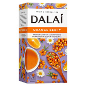 Напиток чайный Dalai Orange berry облепиха ромашка апельсин, 25x1,2г